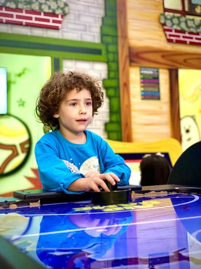 Área kids completa do Animalitos Buffet Infantil em Linhares